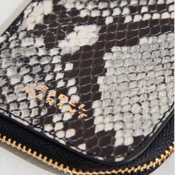 Isabel Marant Kochi card holder python zip wallet - Picture 3 of 5